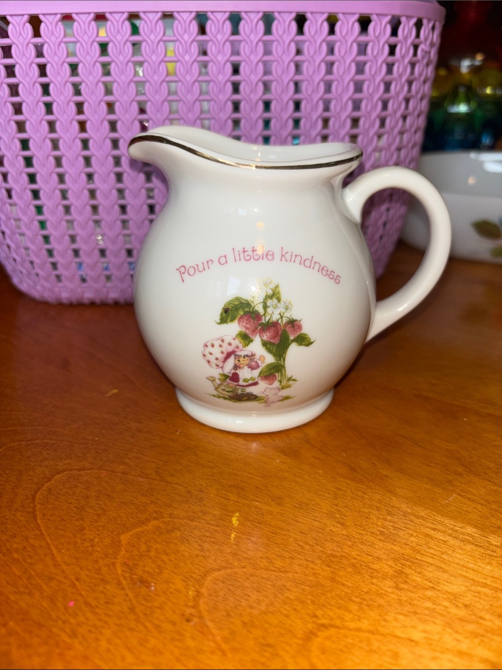 Vintage Strawberry shortcake creamer
